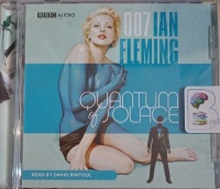 Quantum of Solace written by Ian Fleming performed by David Rintoul on Audio CD (Unabridged)